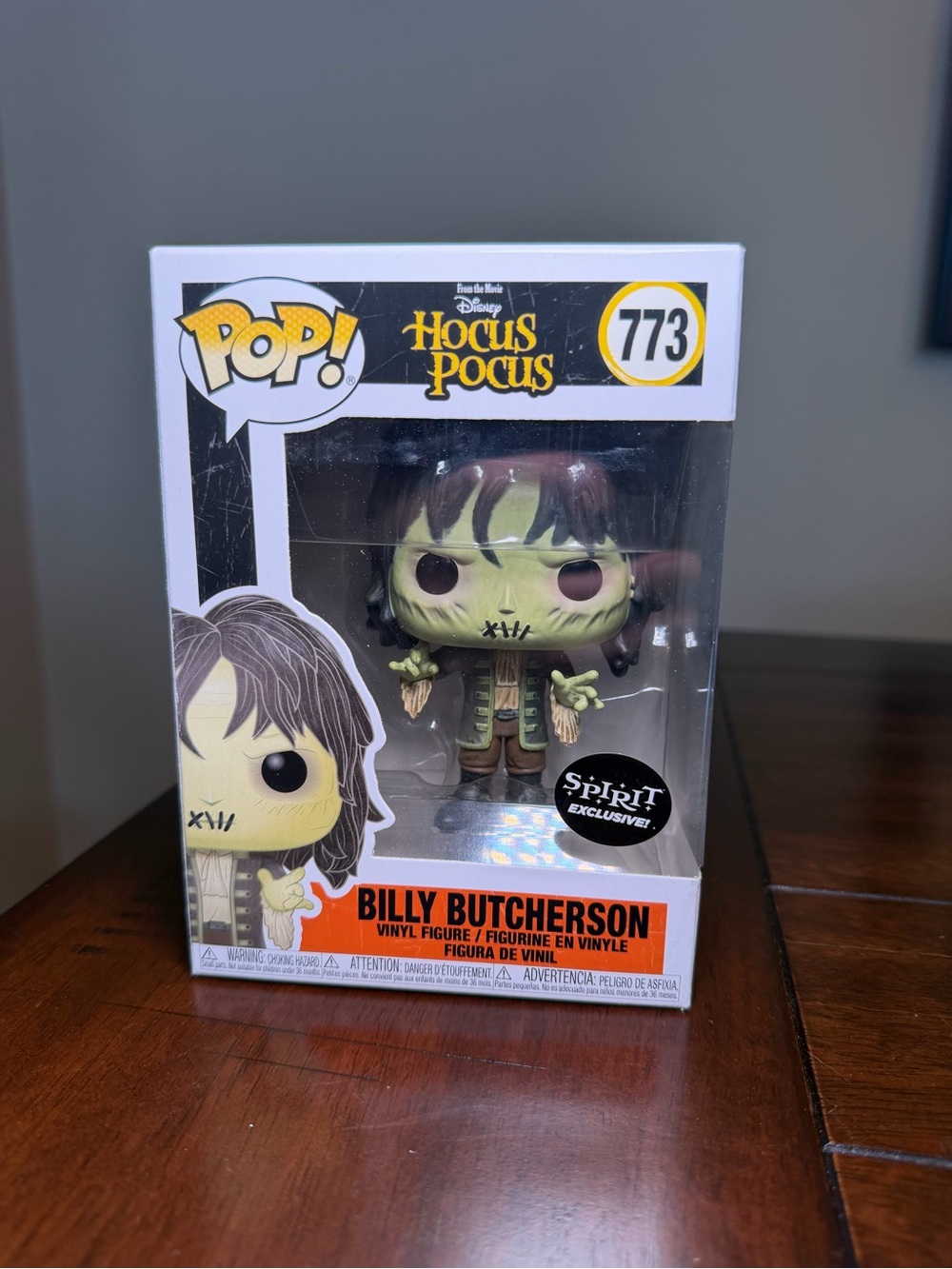 FUNKO POP - Hocus Pocus Billy Butcherson #773 Spirit Halloween Exclusive